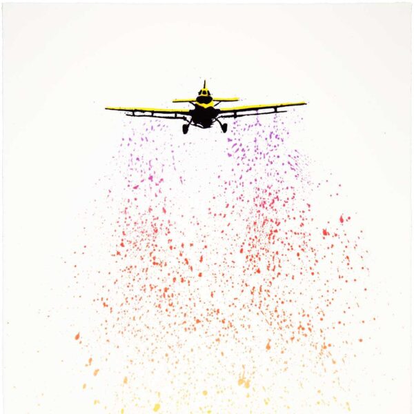 bombing with colour by vlek