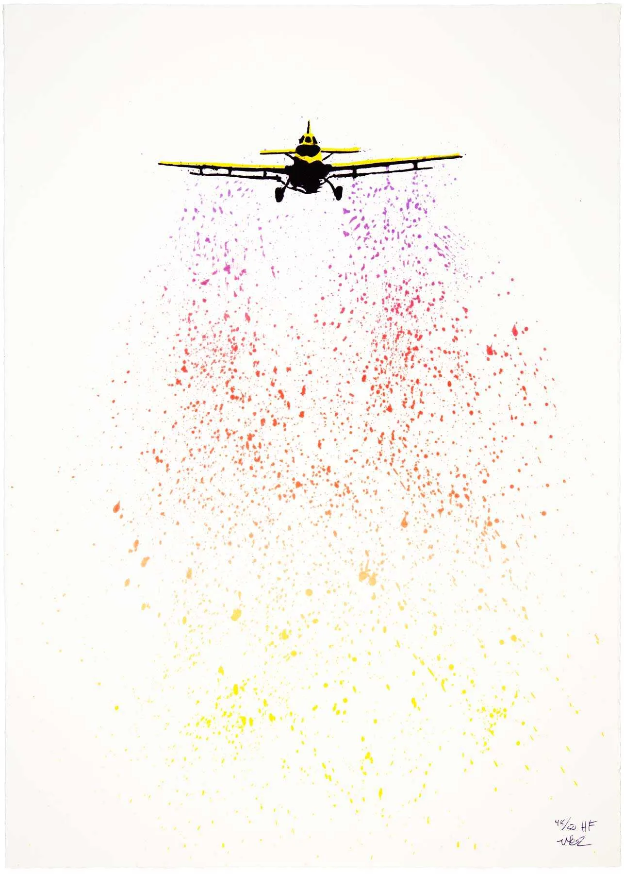bombing with colour by vlek